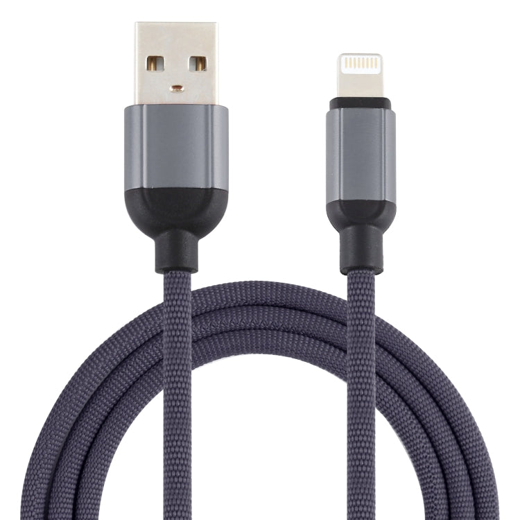3A USB to 8 Pin Braided Data Cable, Cable Length: 1m