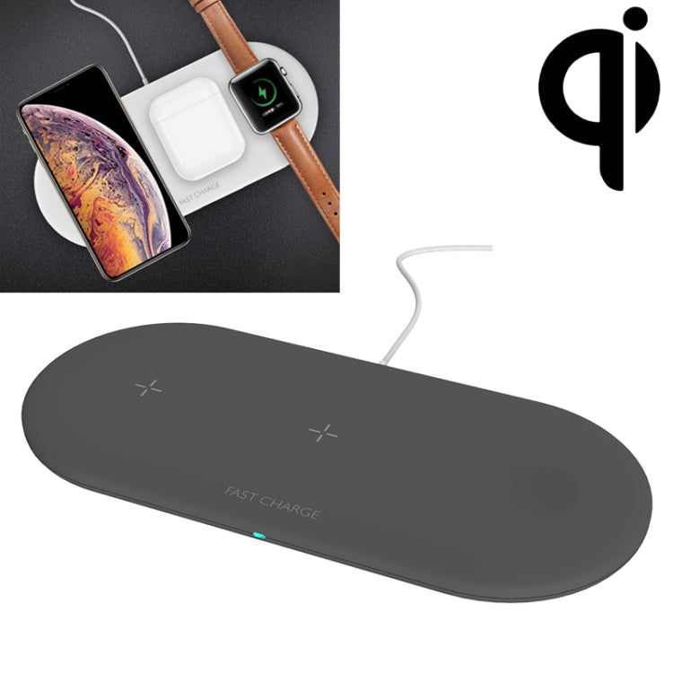 OJD-48 3 in 1 Quick Wireless Charger for iPhone, Apple Watch, AirPods