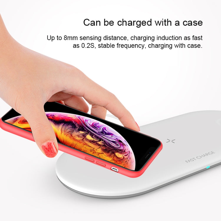 OJD-48 3 in 1 Quick Wireless Charger for iPhone, Apple Watch, AirPods