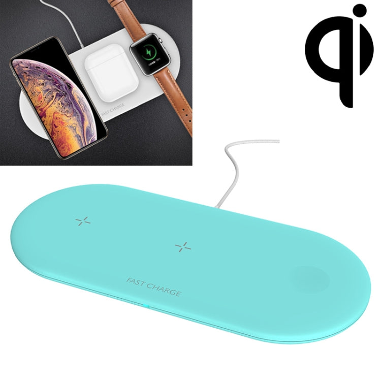 OJD-48 3 in 1 Quick Wireless Charger for iPhone, Apple Watch, AirPods