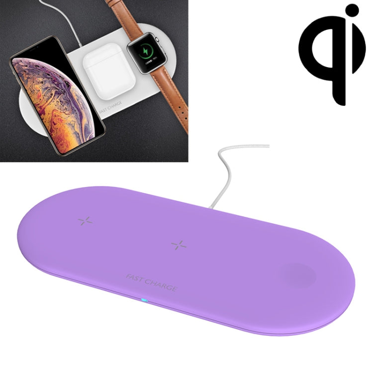 OJD-48 3 in 1 Quick Wireless Charger for iPhone, Apple Watch, AirPods