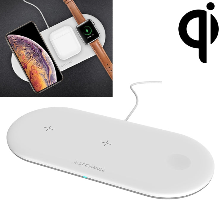 OJD-48 3 in 1 Quick Wireless Charger for iPhone, Apple Watch, AirPods