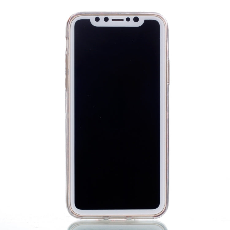 For iPhone X / XS Colorful Glitter Powder Style Protective Soft case