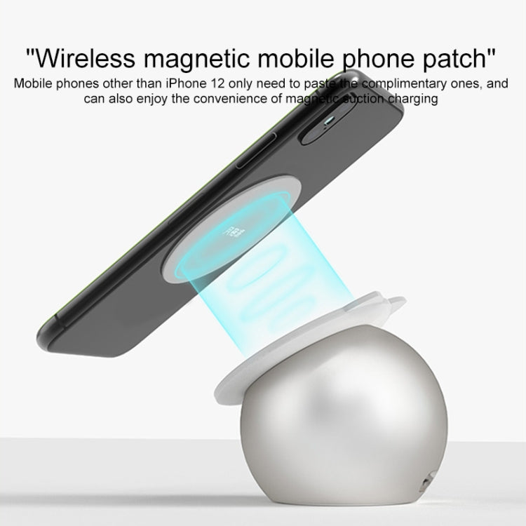 C101 Cute Cat Shape Magnetic Wireless Charging Stand Base
