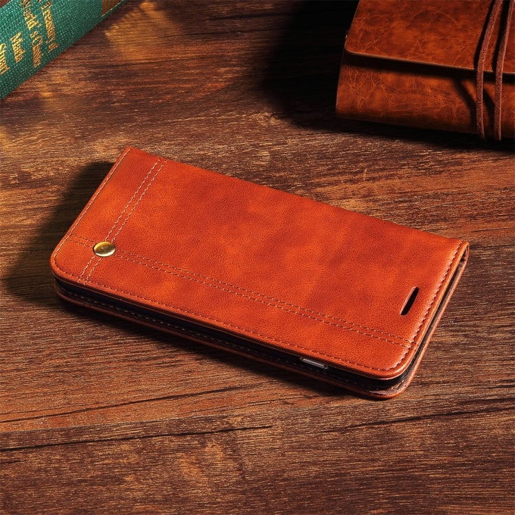 For iPhone X / XS Retro Crazy Horse Texture Casual Style Horizontal Flip Leather Case with Holder & Card Slots & Wallet