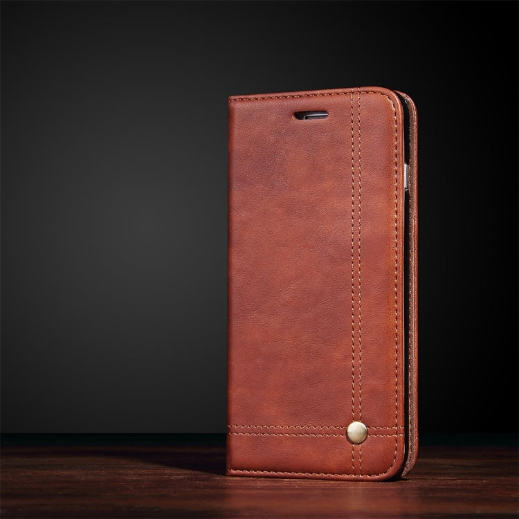 For iPhone X / XS Retro Crazy Horse Texture Casual Style Horizontal Flip Leather Case with Holder & Card Slots & Wallet