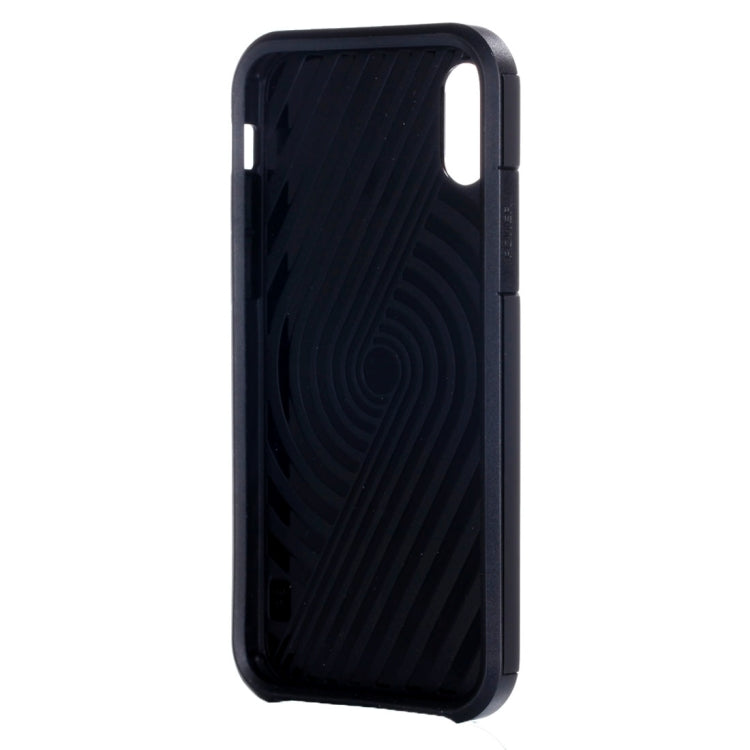 For iPhone X / XS PC + TPU Rugged Armor Combination Protective Back Cover Case