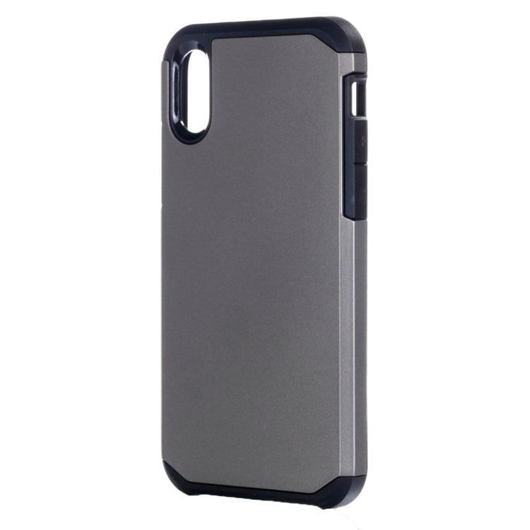 For iPhone X / XS PC + TPU Rugged Armor Combination Protective Back Cover Case