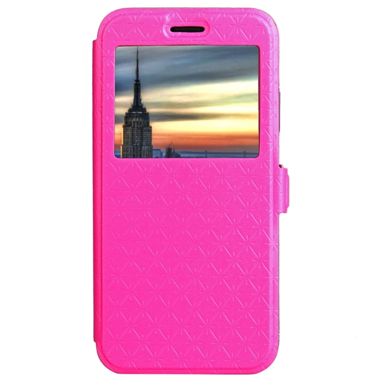 For iPhone X / XS Argyles Texture Horizontal Flip Leather Case with Holder & Card Slots & Call Display ID