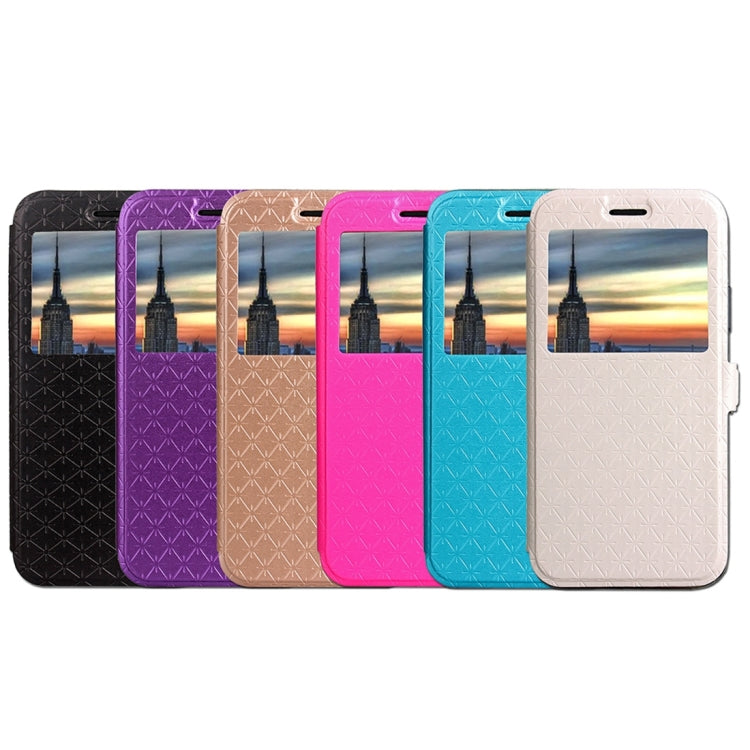 For iPhone X / XS Argyles Texture Horizontal Flip Leather Case with Holder & Card Slots & Call Display ID