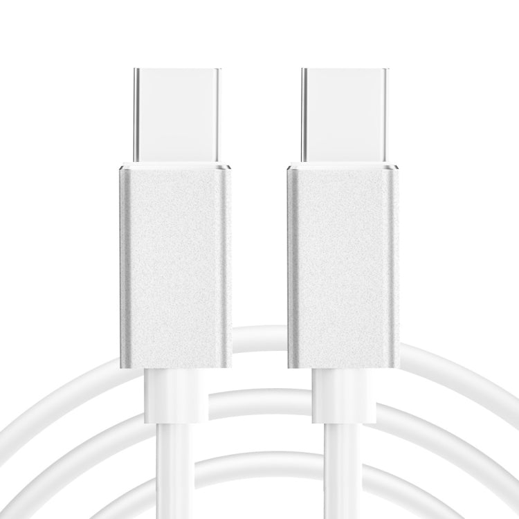 1m USB-C / Type-C to Type-C Live Broadcast Sound Card Connection Cable (White)