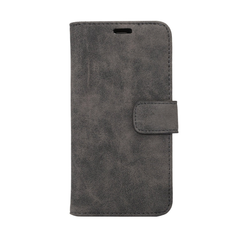 For iPhone X Sheep Bar Material PU + PC Horizontal Flip Leather Protective Case with Holder & Card Slots & Wallet & Photo Frame