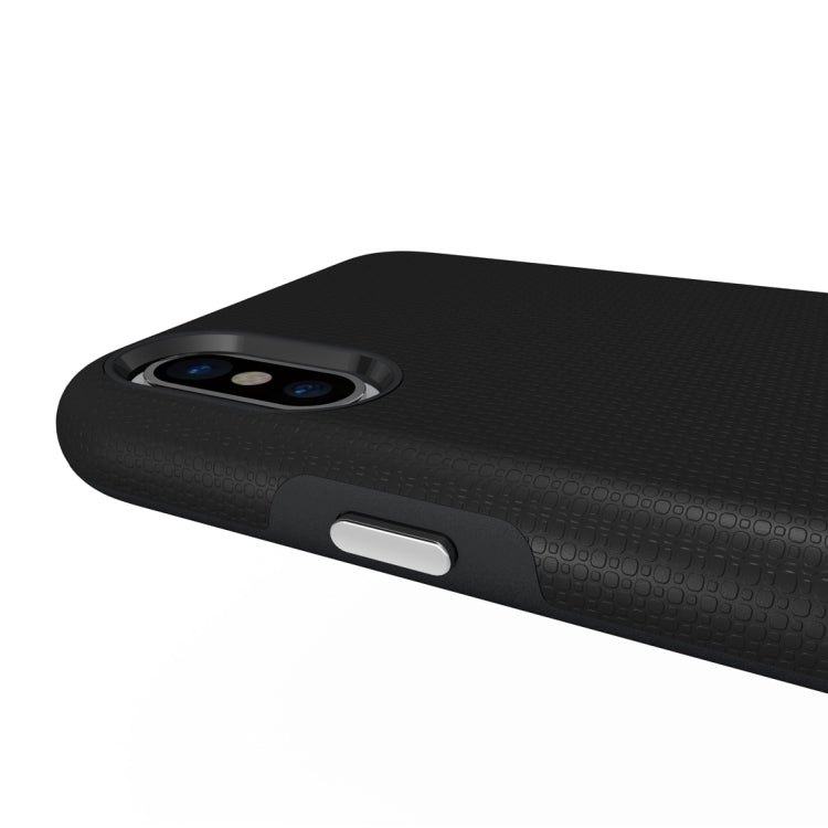 For iPhone X / XS Anti-slip Armor Protective Case Back Cover Shell