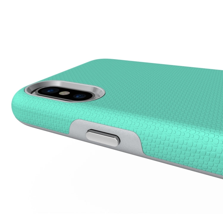 For iPhone X / XS Anti-slip Armor Protective Case Back Cover Shell