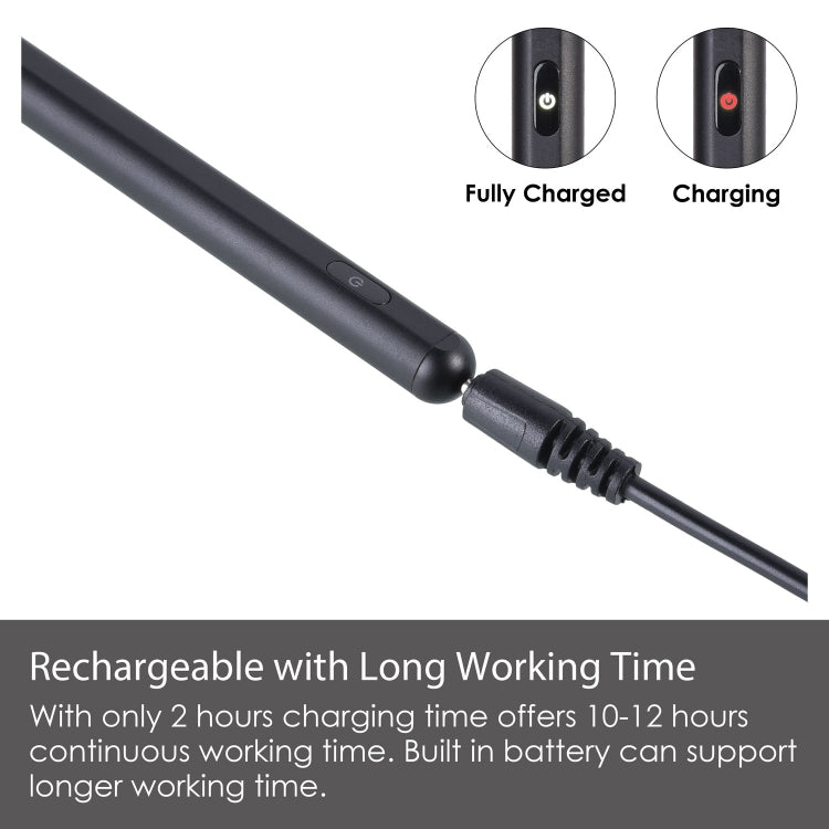 P3-1 Active Capacitive Pen Stylus Pen for iPhone / iPad Tablet PC(Black)