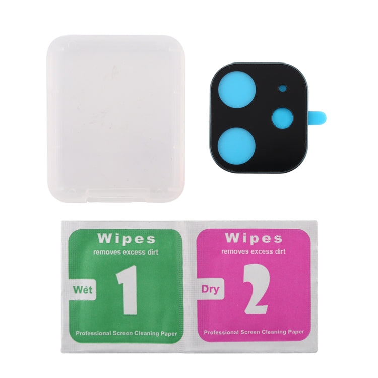 For iPhone 11 Titanium Alloy Camera Lens Protector Tempered Glass Film