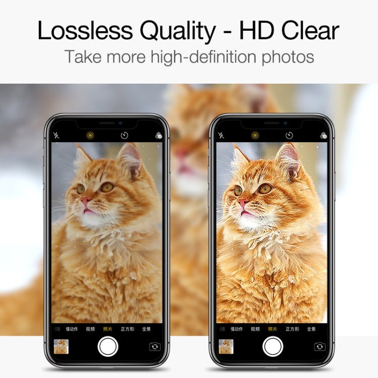 For iPhone 11 Titanium Alloy Camera Lens Protector Tempered Glass Film