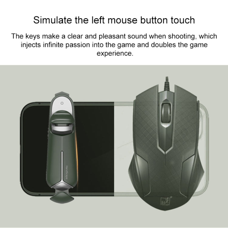 OMALISS Eating Chicken Artifact King Glory Game Button Handle for Android Phone