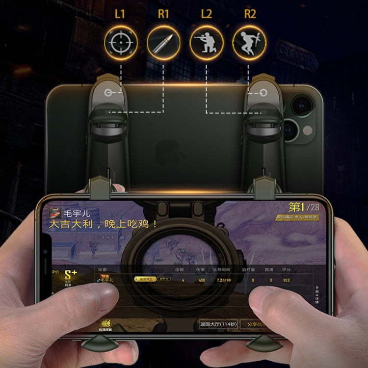OMALISS Eating Chicken Artifact King Glory Game Button Handle for Android Phone