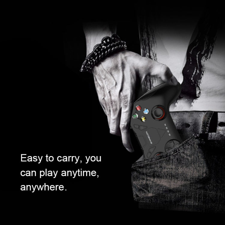SHINECON Game Handle Mobile Bluetooth Adapter King Glory Game Assistant Tool(Black)