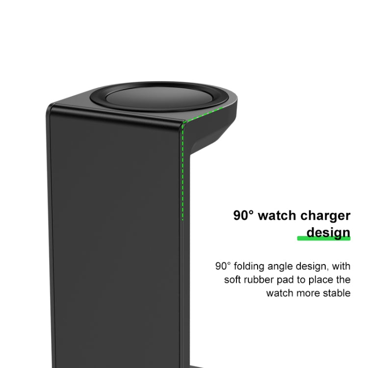 DXL-WA12 2 In 1 Wireless Charger Station for Samsung Watch / Galaxy Buds 2019