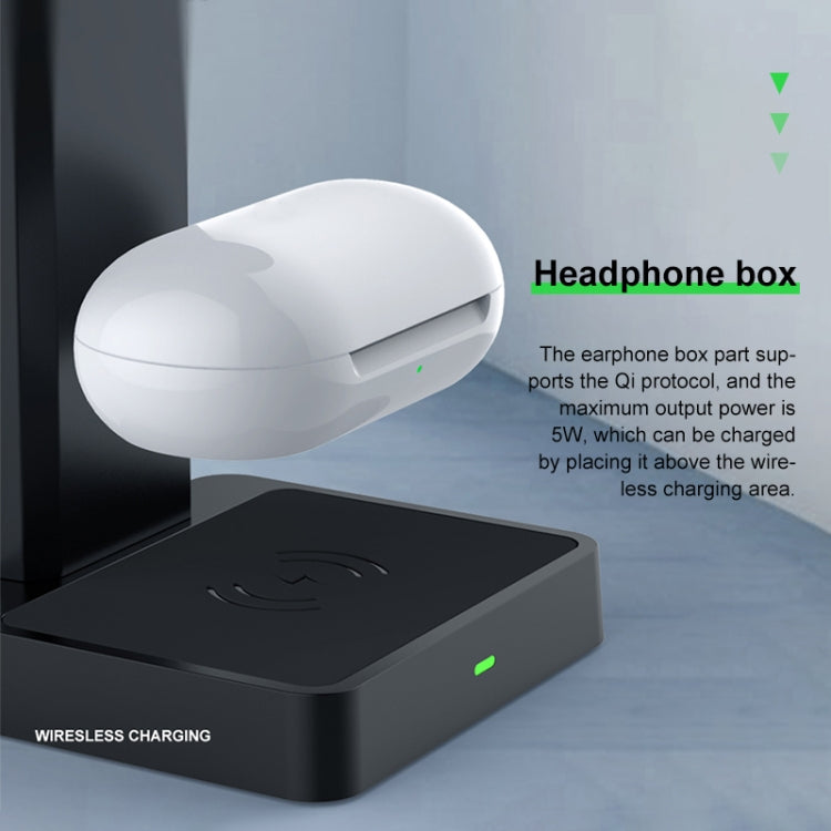 DXL-WA12 2 In 1 Wireless Charger Station for Samsung Watch / Galaxy Buds 2019