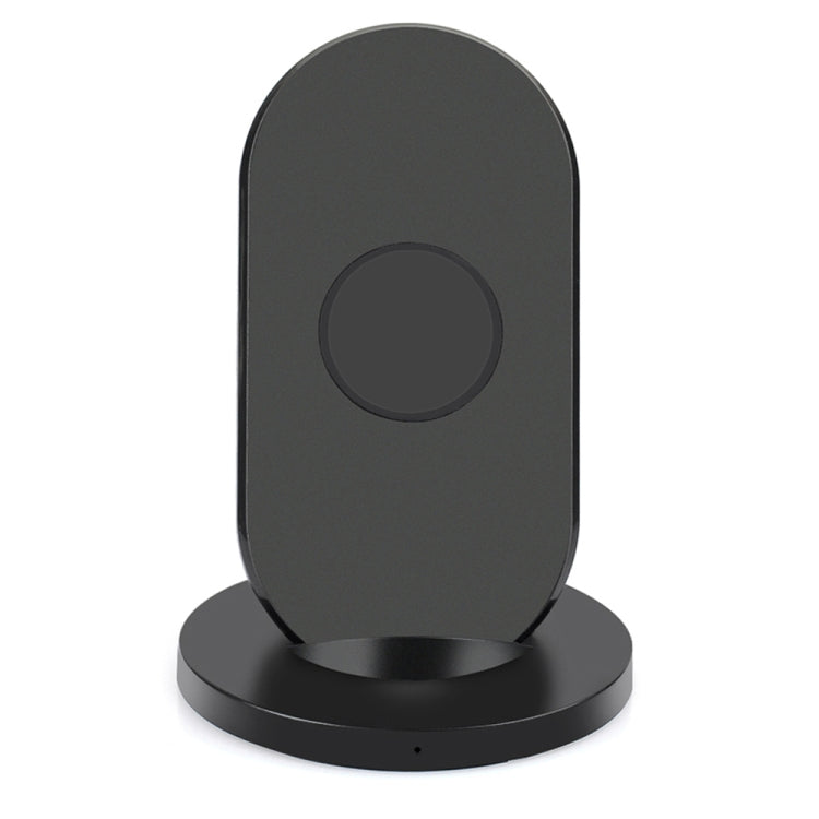 A2 10W Vertical Wireless Charging Charger for iPhone XR / XS Max / Galaxy S9+ / S9 / Huawei Mate 20 Pro and Other QI-enabled Device (Black)