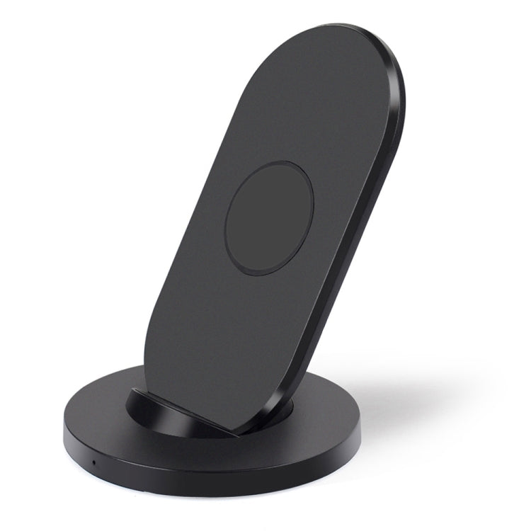 A2 10W Vertical Wireless Charging Charger for iPhone XR / XS Max / Galaxy S9+ / S9 / Huawei Mate 20 Pro and Other QI-enabled Device (Black)