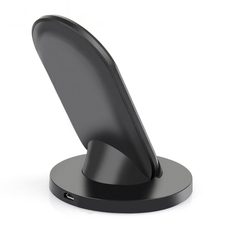A2 10W Vertical Wireless Charging Charger for iPhone XR / XS Max / Galaxy S9+ / S9 / Huawei Mate 20 Pro and Other QI-enabled Device (Black)