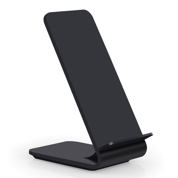 A8 10W Vertical Wireless Charging Charger for iPhone XR / XS Max / Galaxy S9+ / S9 / Huawei Mate 20 Pro and Other QI-enabled Device (Black)
