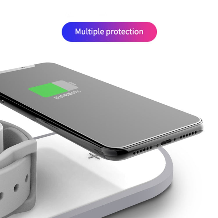 W33 3 in 1 QI Standard Wireless Charger for iPhone & iWatch & AirPods