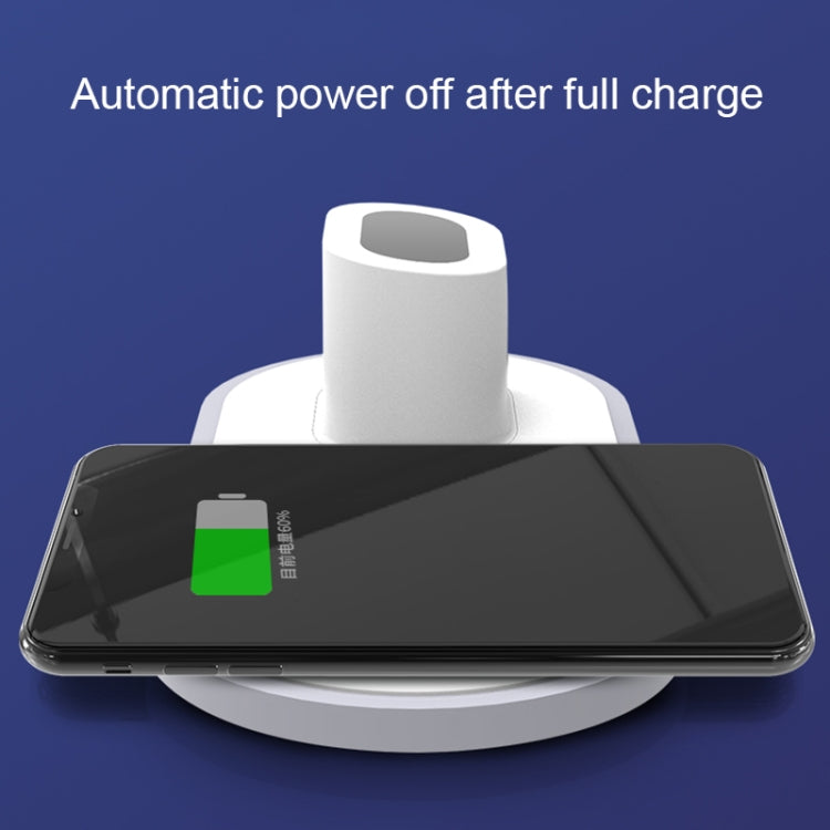 W33 3 in 1 QI Standard Wireless Charger for iPhone & iWatch & AirPods