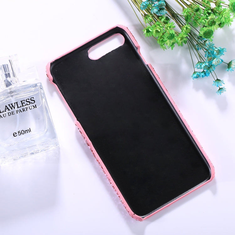 For iPhone 8 Plus & 7 Plus Colorful Sequins Paste Protective Back Cover Case