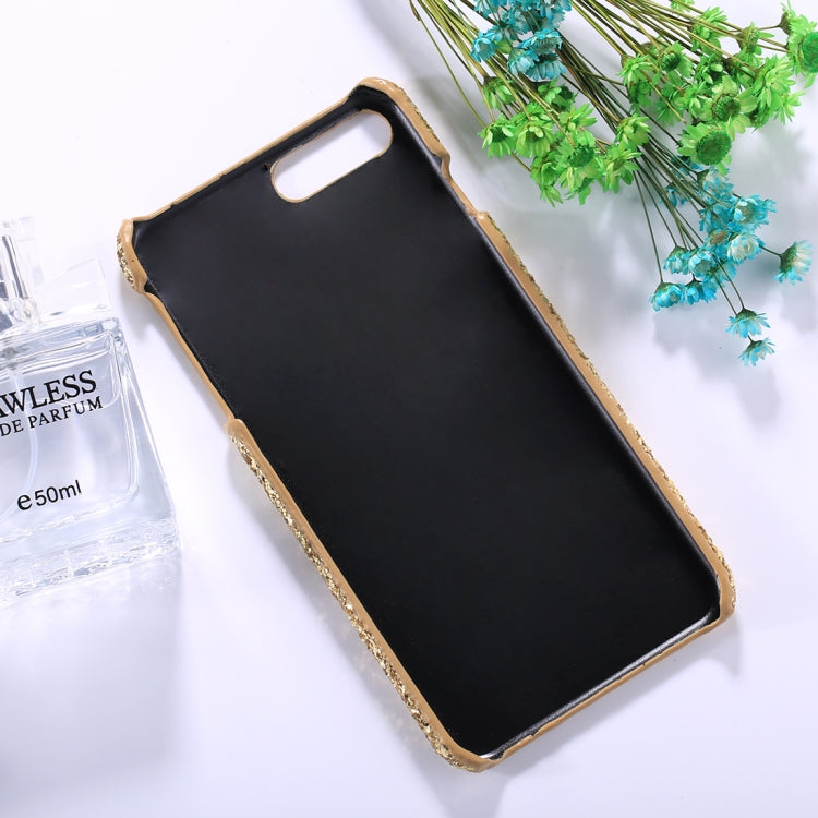 For iPhone 8 Plus & 7 Plus Colorful Sequins Paste Protective Back Cover Case