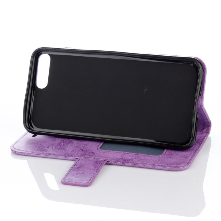 For iPhone 8 Plus & 7 Plus Mandragora Pattern Crystal Encrusted Horizontal Flip Leather Case with Card Slot & Holder & Wallet & Lanyard