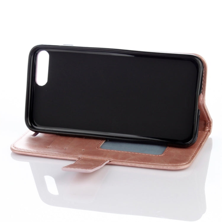 For iPhone 8 Plus & 7 Plus Mandragora Pattern Crystal Encrusted Horizontal Flip Leather Case with Card Slot & Holder & Wallet & Lanyard