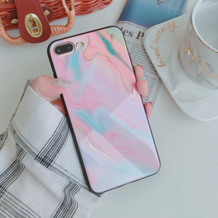 Color Marble Pattern Case for iPhone 8 Plus & 7 Plus