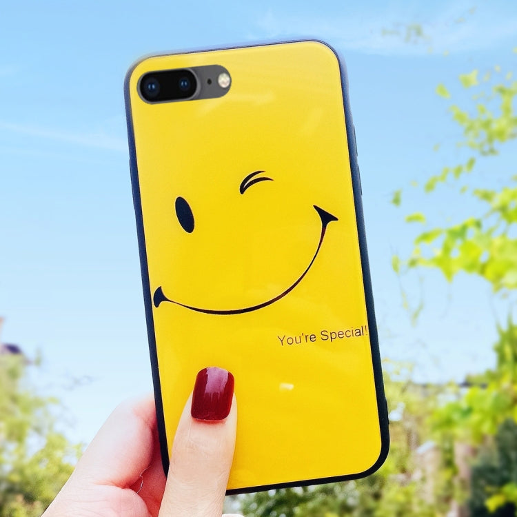 Yellow Smile Pattern Case for iPhone 8 Plus & 7 Plus