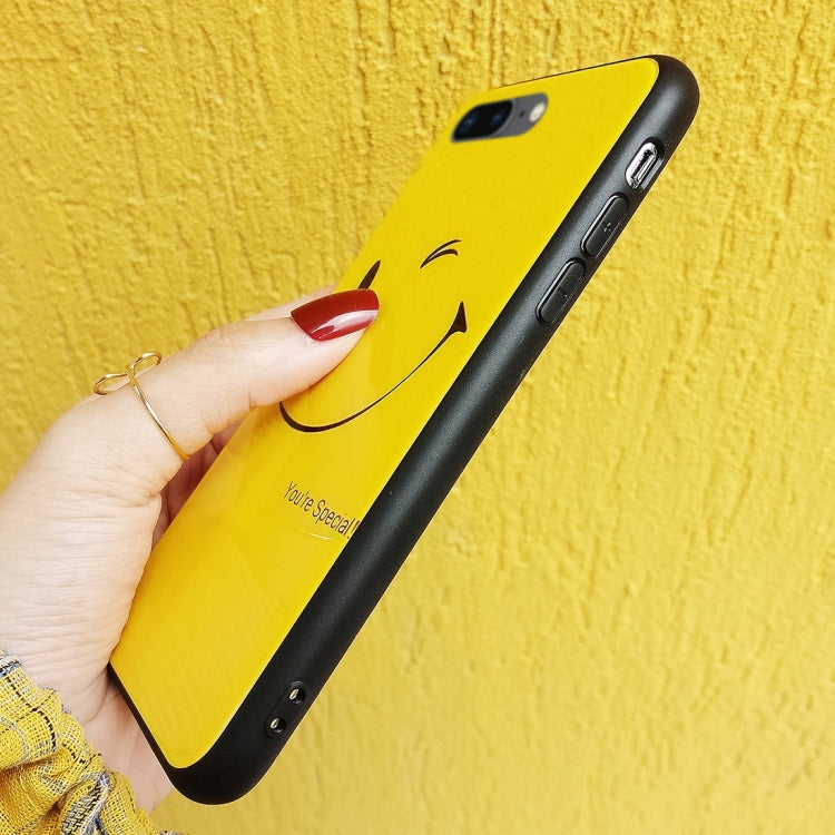 Yellow Smile Pattern Case for iPhone 8 Plus & 7 Plus