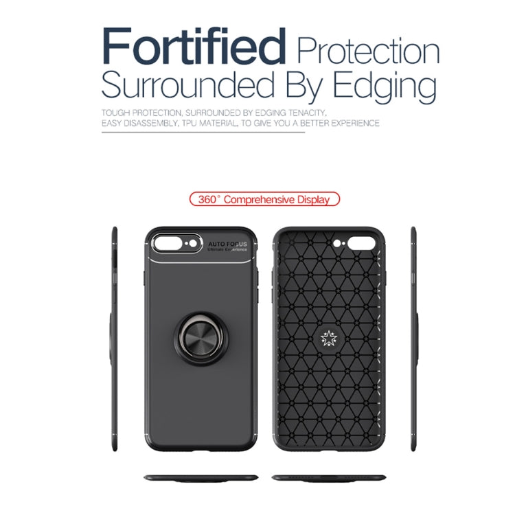 Metal Ring Holder 360 Degree Rotating TPU Case for iPhone 8 Plus & 7 Plus