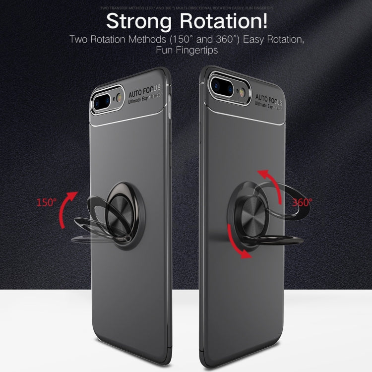 Metal Ring Holder 360 Degree Rotating TPU Case for iPhone 8 Plus & 7 Plus