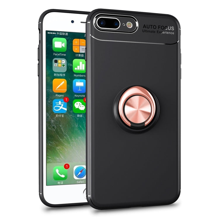Metal Ring Holder 360 Degree Rotating TPU Case for iPhone 8 Plus & 7 Plus
