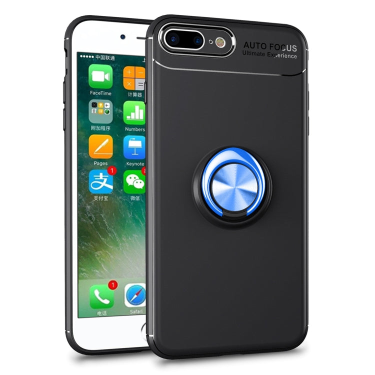 Metal Ring Holder 360 Degree Rotating TPU Case for iPhone 8 Plus & 7 Plus