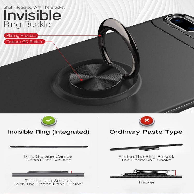 Metal Ring Holder 360 Degree Rotating TPU Case for iPhone 8 Plus & 7 Plus