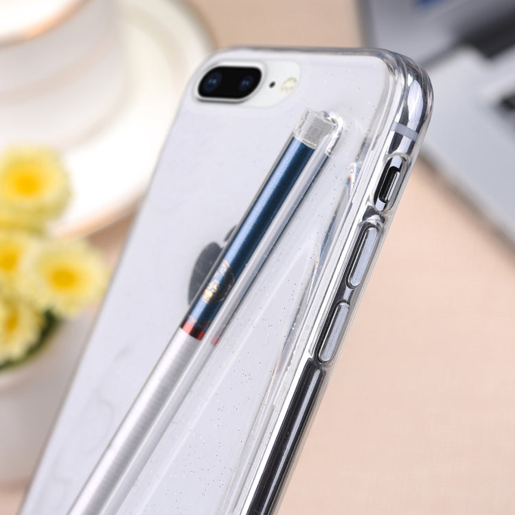 For iPhone 8 Plus & 7 Plus Cigarette Pattern Protective Back Cover Soft Case