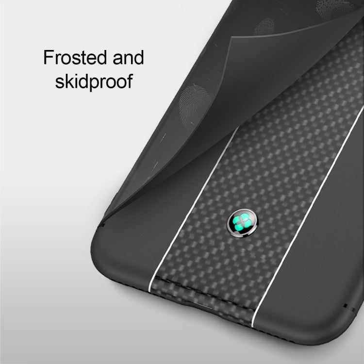 TOTUDESIGN Colourful Series TPU+PC+Carbon Fibre Protective Case for iPhone 8 Plus & 7 Plus