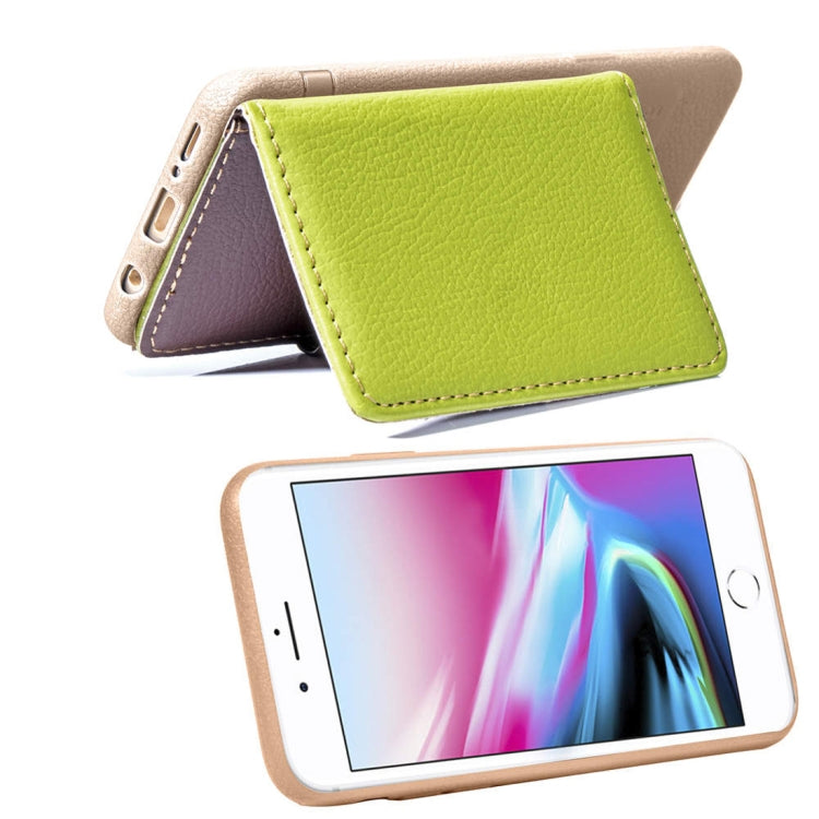Leaf Style Magnetic Leather Case for iPhone 8 Plus & 7 Plus, with Holder & Card Slots & Wallet & Photo Frame