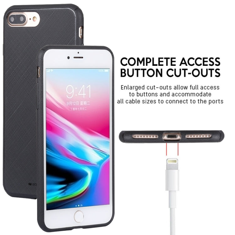 GOOSPERY STYLE LUX Shockproof Soft TPU Case for iPhone 8 Plus & 7 Plus
