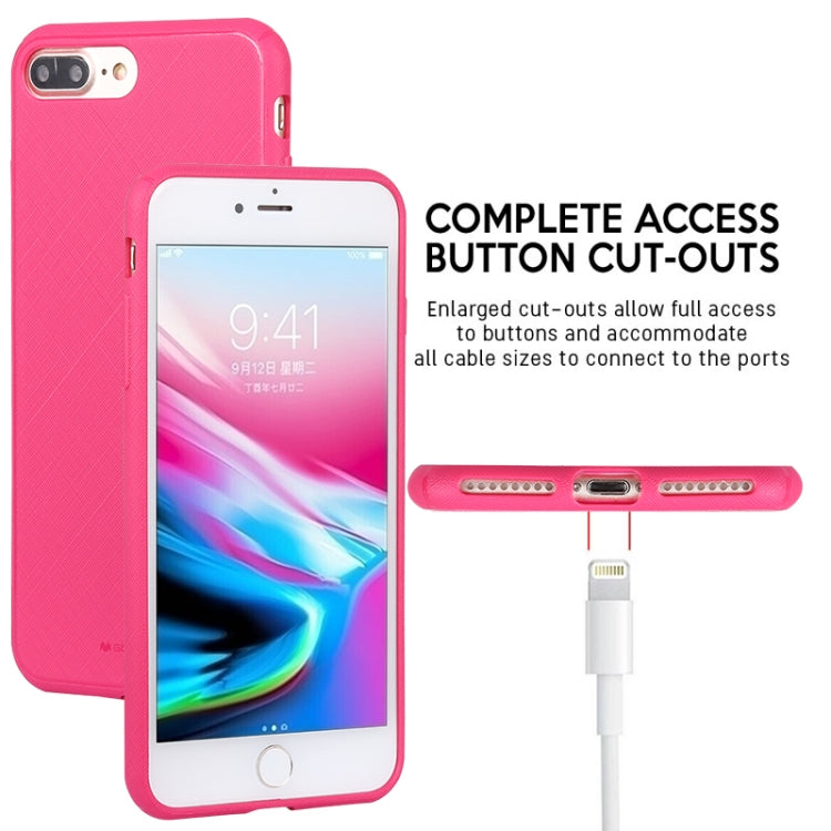 GOOSPERY STYLE LUX Shockproof Soft TPU Case for iPhone 8 Plus & 7 Plus