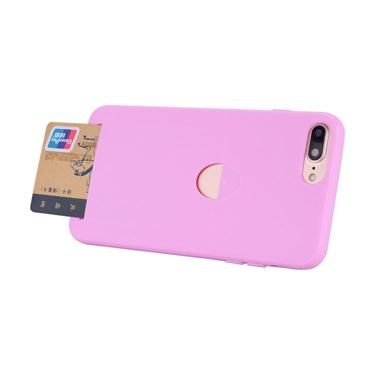 Candy Color TPU Case for iPhone 8 Plus & 7 Plus ,with Card Slot